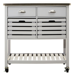 Frankfurt Grey Kitchen Trolley