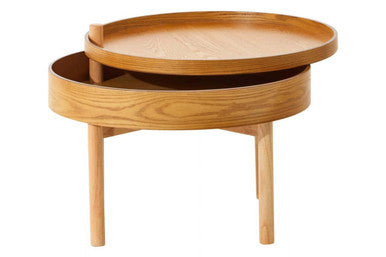 Viborg Revolving Top Side Table