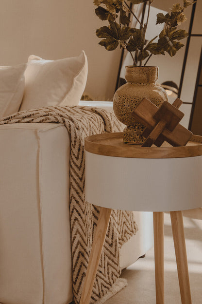 Viborg Storage Side Table