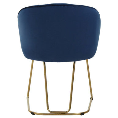 Veneto Midnight Velvet Dining Chair