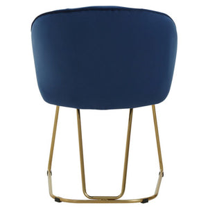 Veneto Midnight Velvet Dining Chair