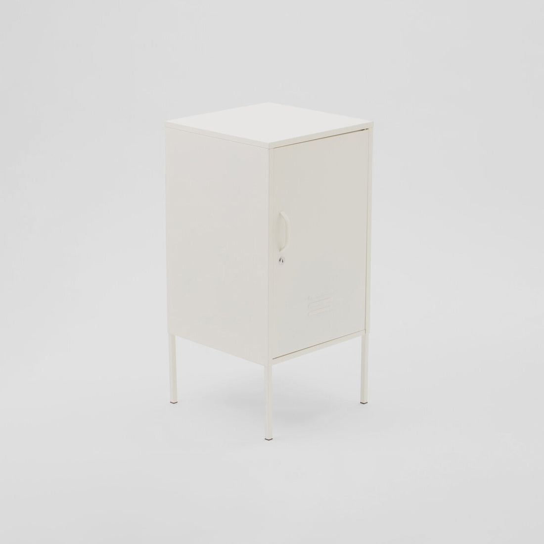Academy One Door White Cabinet