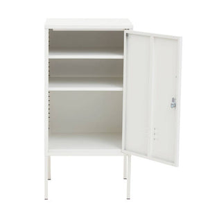Academy One Door White Cabinet