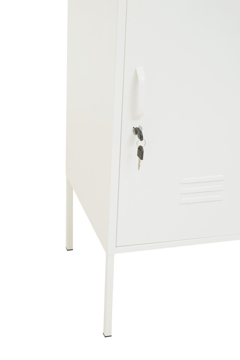 Academy One Door White Cabinet