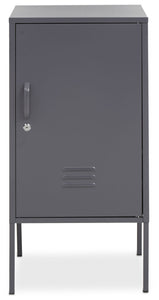 Academy Grey One Door Locker Cabinet
