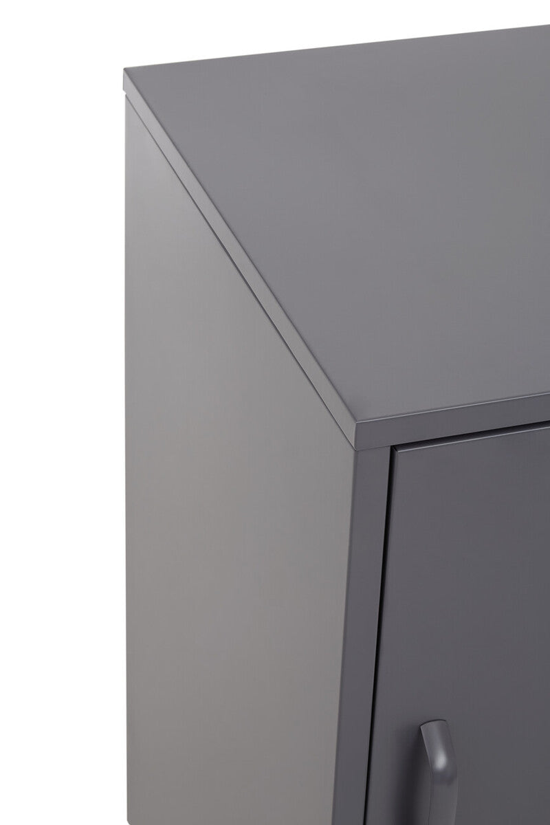 Academy One Door Grey Locker