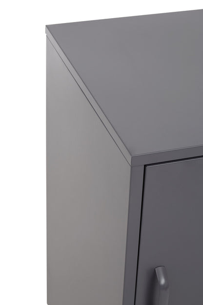 Academy One Door Grey Locker