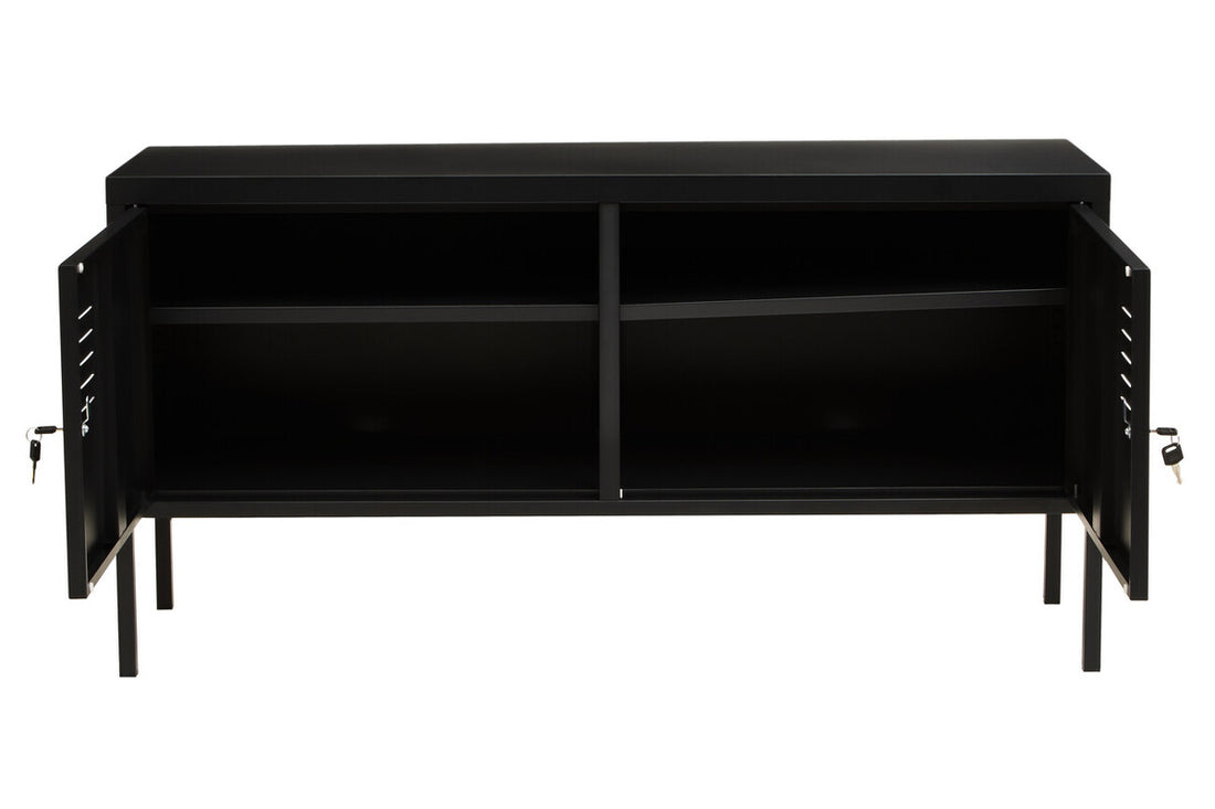 Academy Two Door Black Locker - Image 5