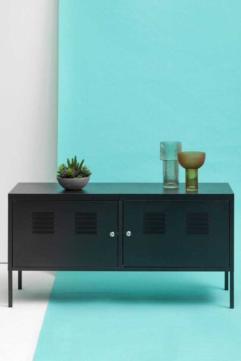 Academy Two Door Black Locker