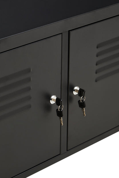 Academy Two Door Black Locker