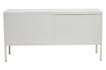 Academy Two Door White Locker Cabinet