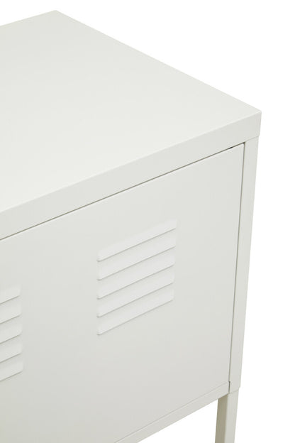 Academy Two Door White Locker Cabinet