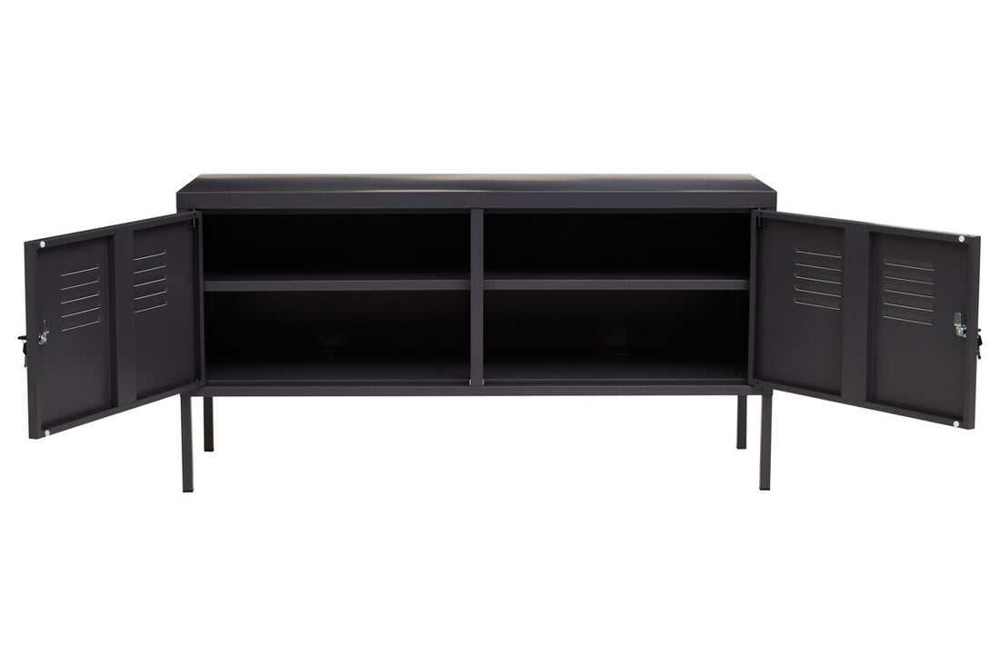 Academy Two Door Grey Locker Cabinet