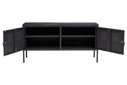 Academy Two Door Grey Locker Cabinet