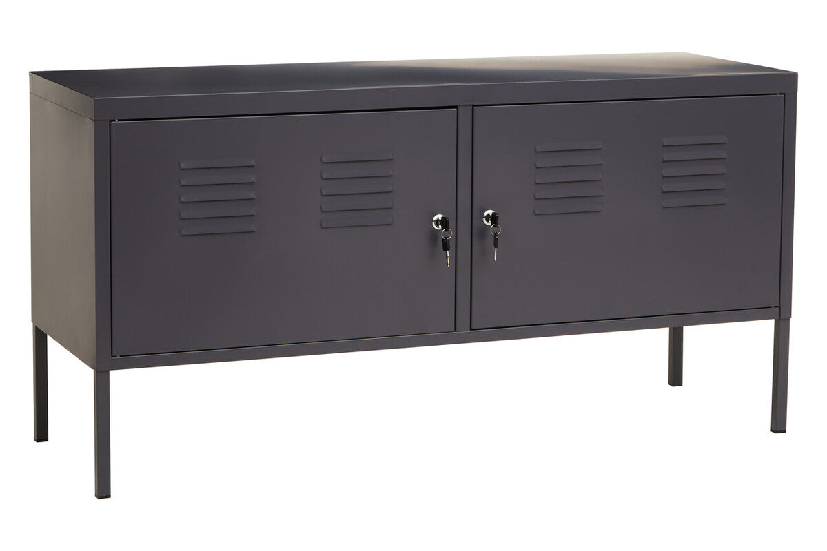 Academy Two Door Grey Locker Cabinet