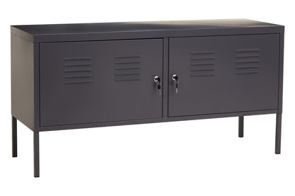 Academy Two Door Grey Locker Cabinet