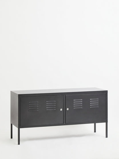 Academy Two Door Grey Locker Cabinet