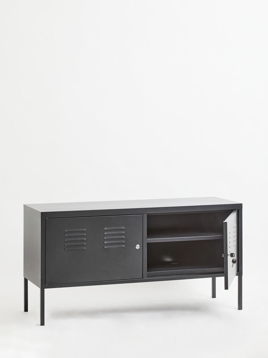 Academy Two Door Grey Locker Cabinet