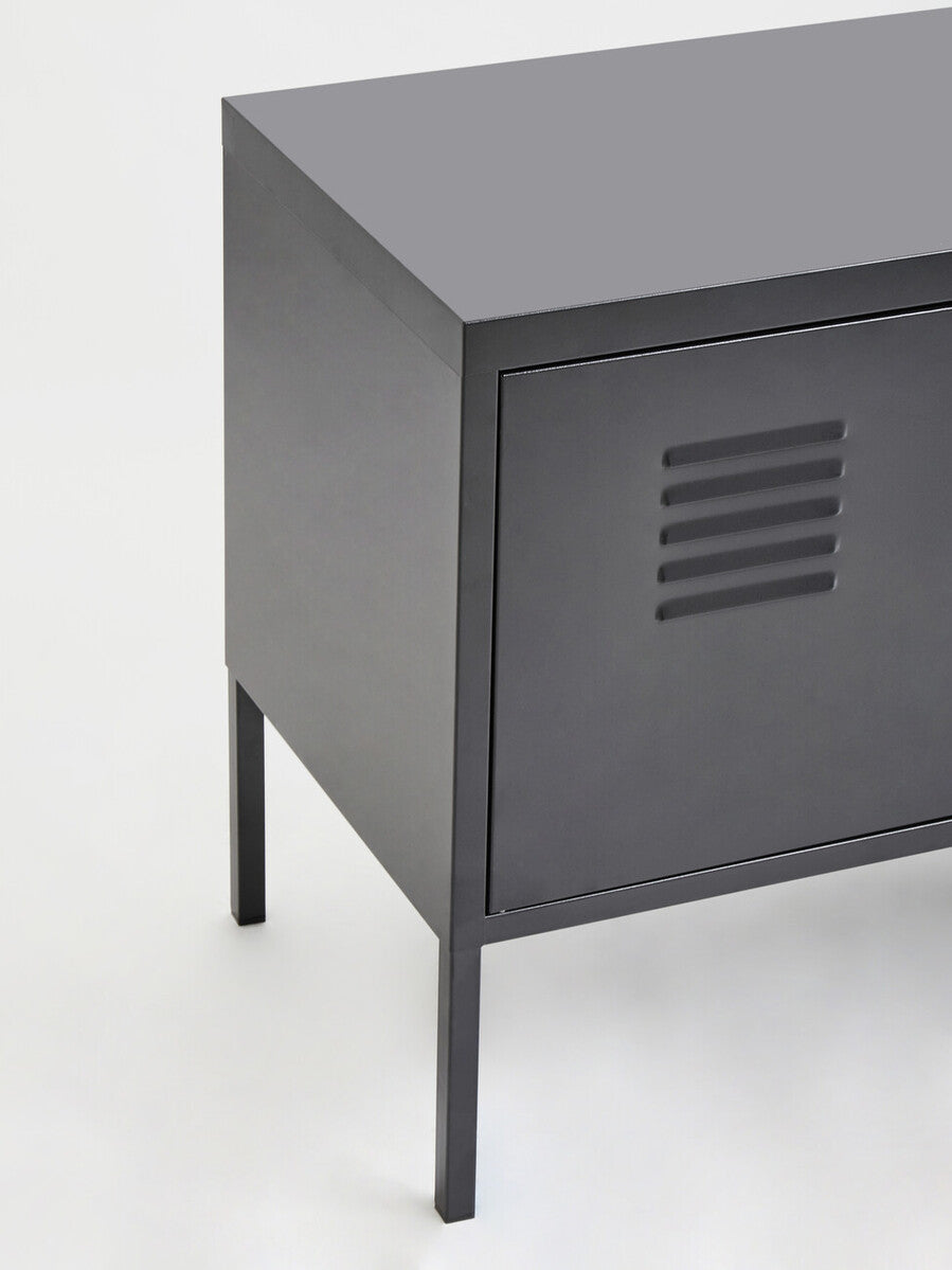 Academy Two Door Grey Locker Cabinet