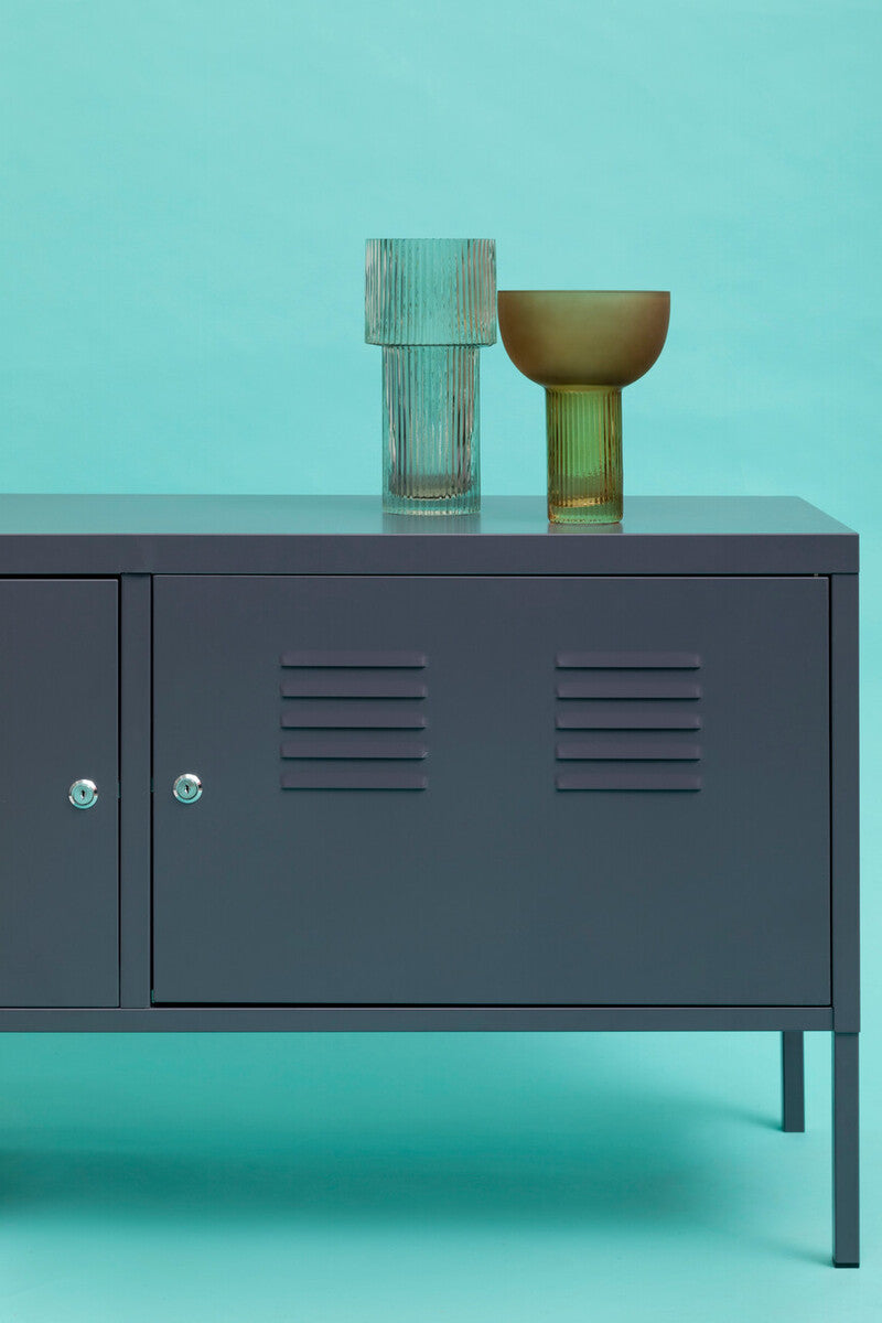 Academy Two Door Grey Locker Cabinet