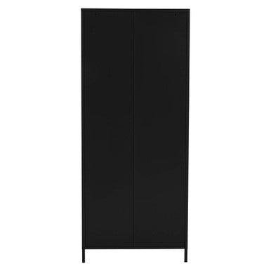 Academy Black Two Door Locker Style Wardrobe - image 8