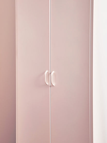 Academy White Two Door Locker Style Wardrobe