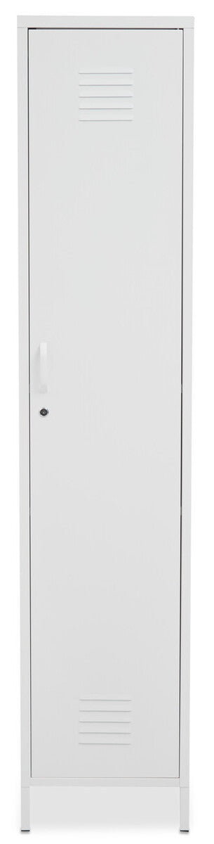 Academy White Tall One Door Locker