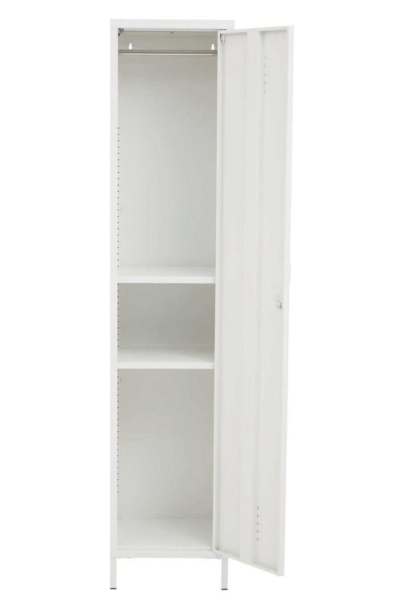 Academy White Tall One Door Locker