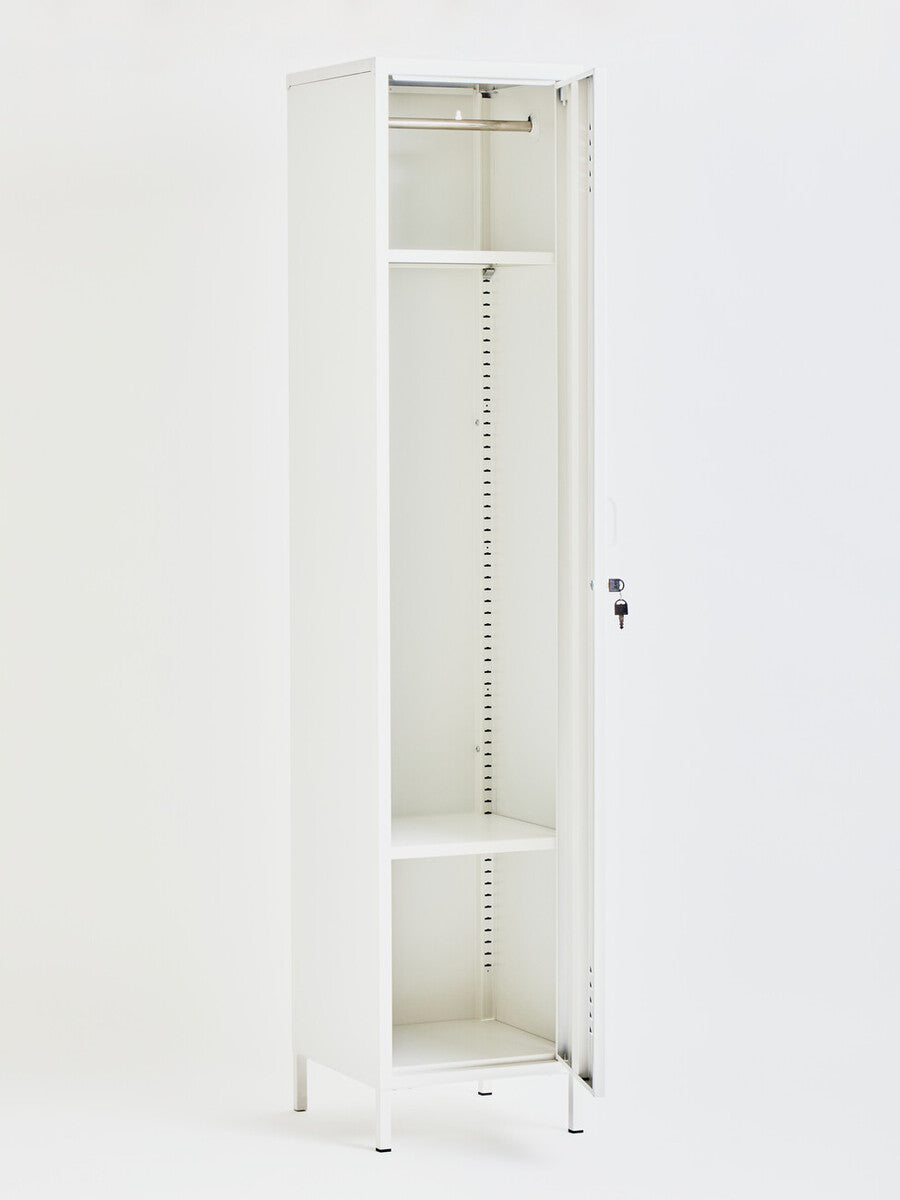 Academy White Tall One Door Locker