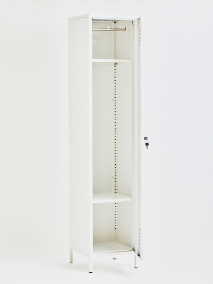 Academy White Tall One Door Locker