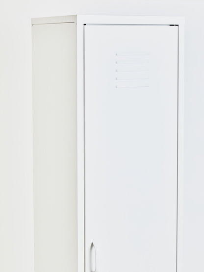 Academy White Tall One Door Locker