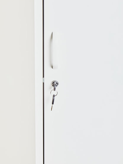 Academy White Tall One Door Locker