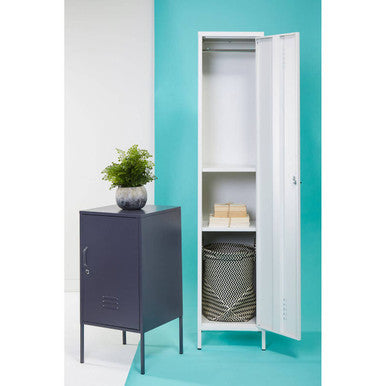 Academy White Tall One Door Locker