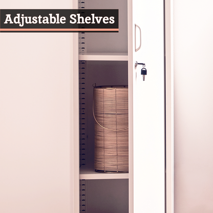 Academy White Tall One Door Locker