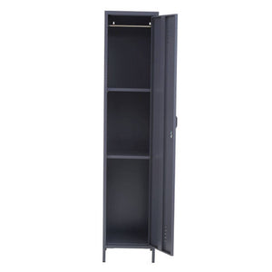 Academy One Door Grey Metal Locker