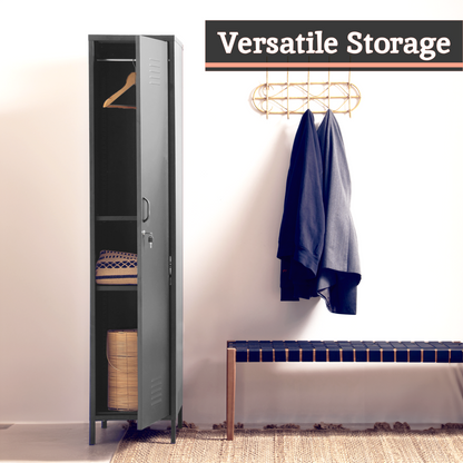 Academy Grey Tall One Door Locker