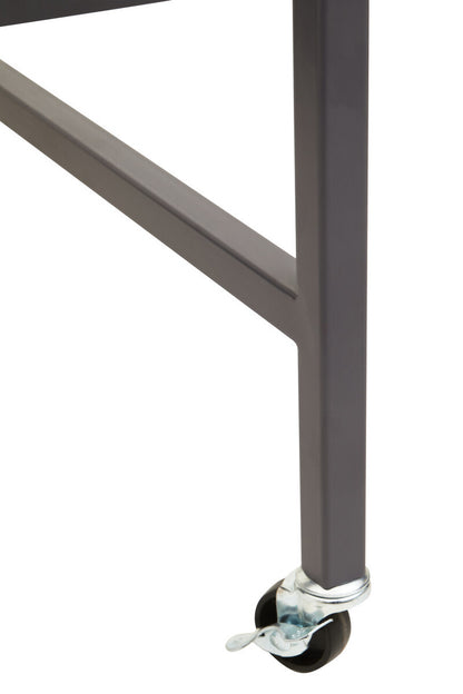 Academy Three Drawer Grey Desk