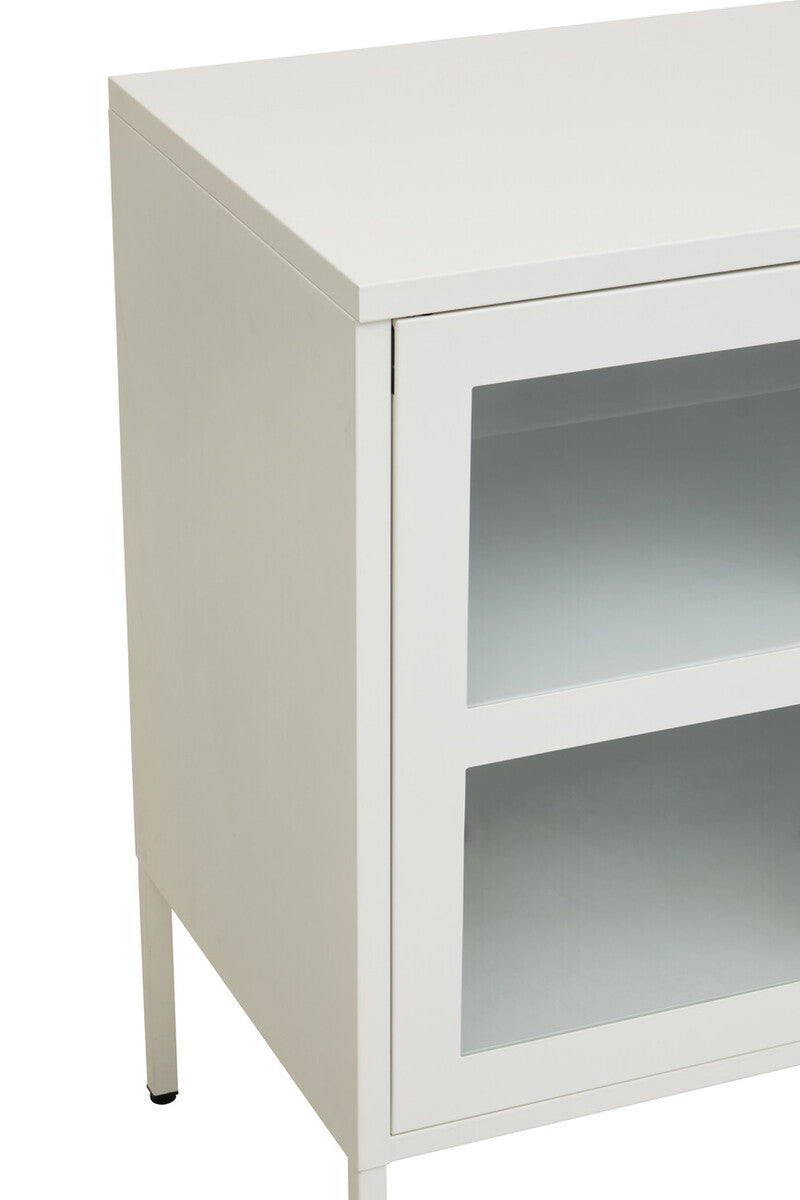 Acier Three Door White Metal Sideboard - Image 21