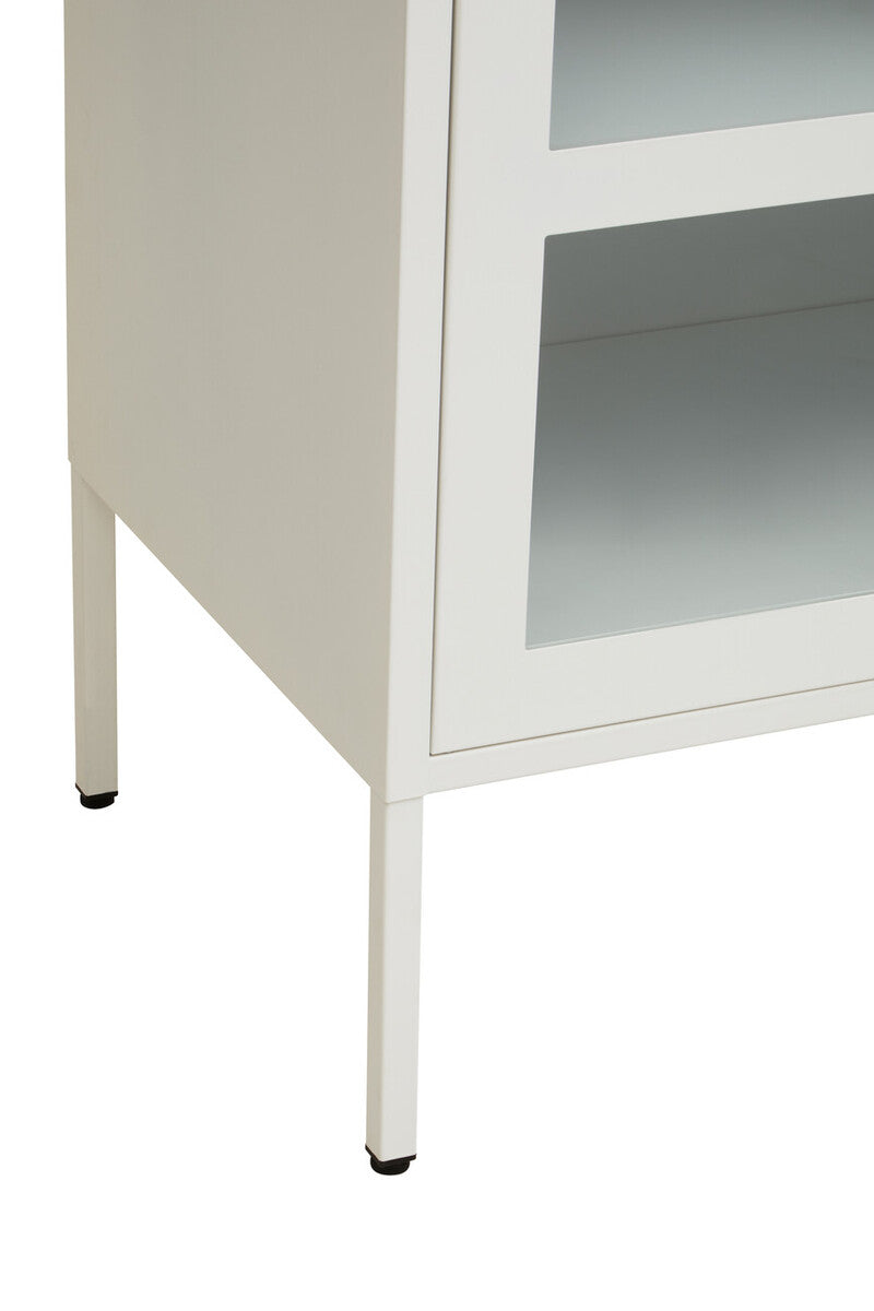Acier Three Door White Metal Sideboard - Image 22