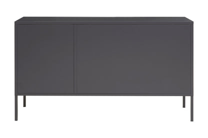 Acier Three Door Grey Metal Sideboard