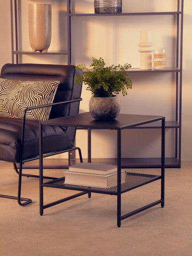 Acero Black End Table