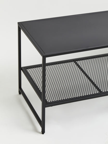 Acero Black Metal Coffee Table