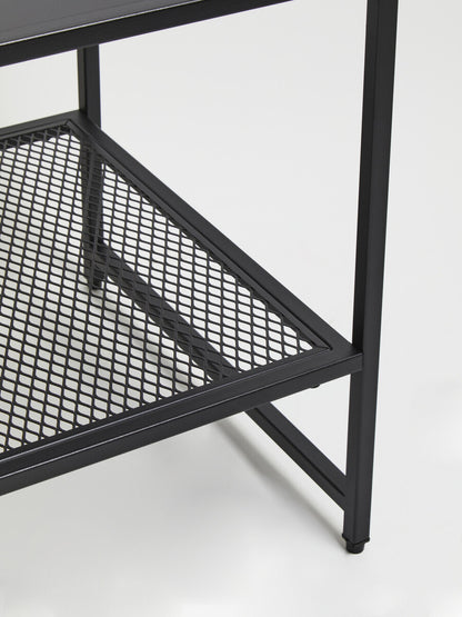 Acero Black Metal Coffee Table