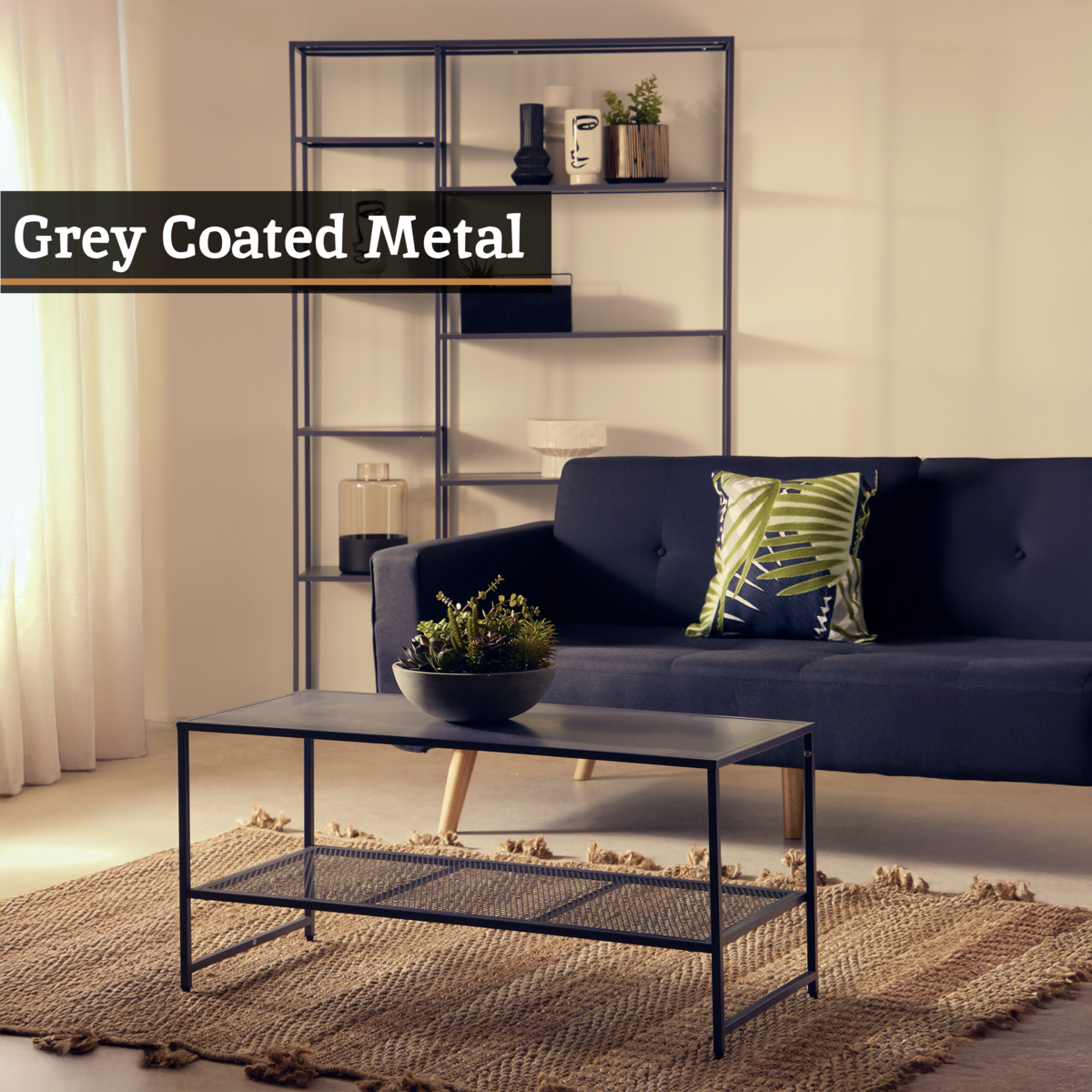 Acero Grey Coffee Table