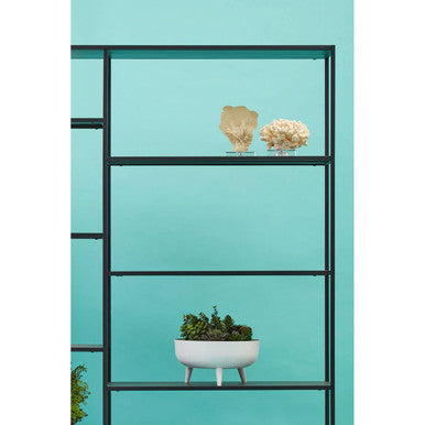 Acero Black Metal Shelf Unit - image 5
