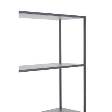 Acero Grey Metal Multi Shelf Unit