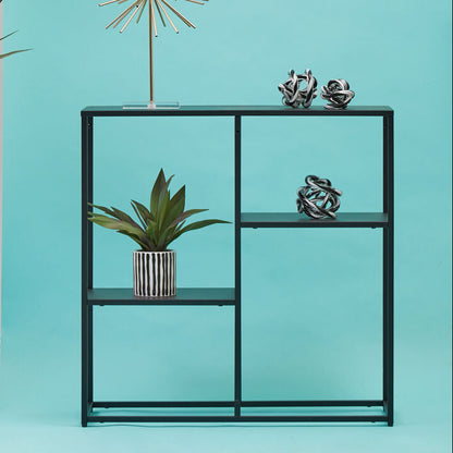 Acero Black Metal Multi Shelf Unit - Image 1