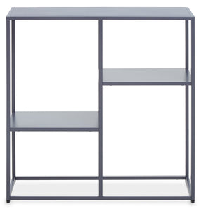 Acero Grey Metal Three Tier Shelf Unit
