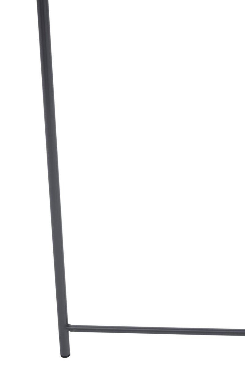 Acero Round Grey Side Table