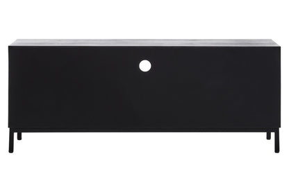 Lombok Rustic Chevron and Black Frame Media Unit